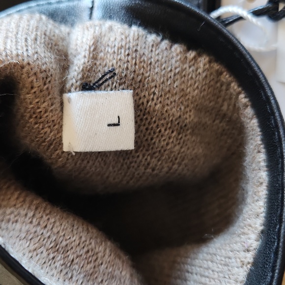 NWT Coach Black Sheep Leather Tech Gloves Men's Size L. 🖤🧤🎁 - Picture 8 of 16